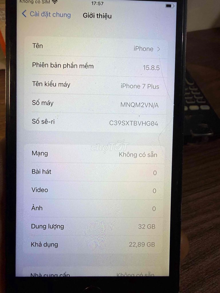 iphone 7 plus vna 32g icloud sạch. Mua bán Điện thoại tại Quận Bình Tân Tp Hồ Chí Minh được đăng bởi huynh trung hình 1