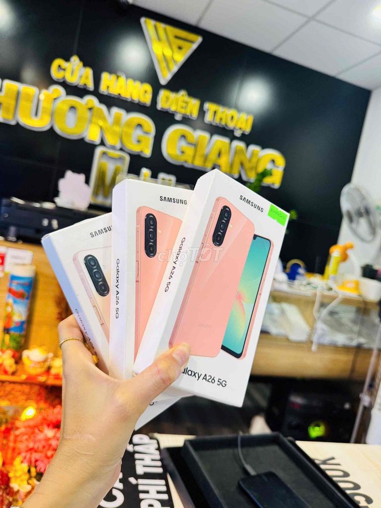 Samsung Galaxy A26 5G 8/128G new 💯. Mua bán Điện thoại tại Thành phố Bến Tre Bến Tre được đăng bởi HươngGiangmobile hình 1