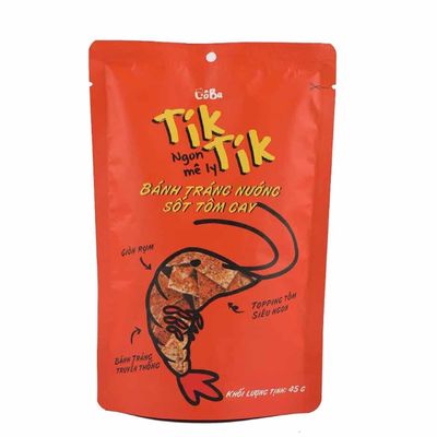 Bánh tráng nướng sốt tôm cay Tik Tik 45g. Mua bán Đồ ăn, thực phẩm và các loại khác tại Quận Gò Vấp Tp Hồ Chí Minh được đăng bởi Hồng Ni