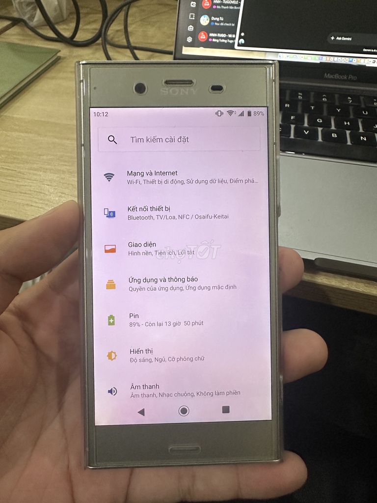 Sony XZ1 Bạc 1 sim. Mua bán Điện thoại tại Quận 1 Tp Hồ Chí Minh được đăng bởi Ngô Quốc Hưng hình 1