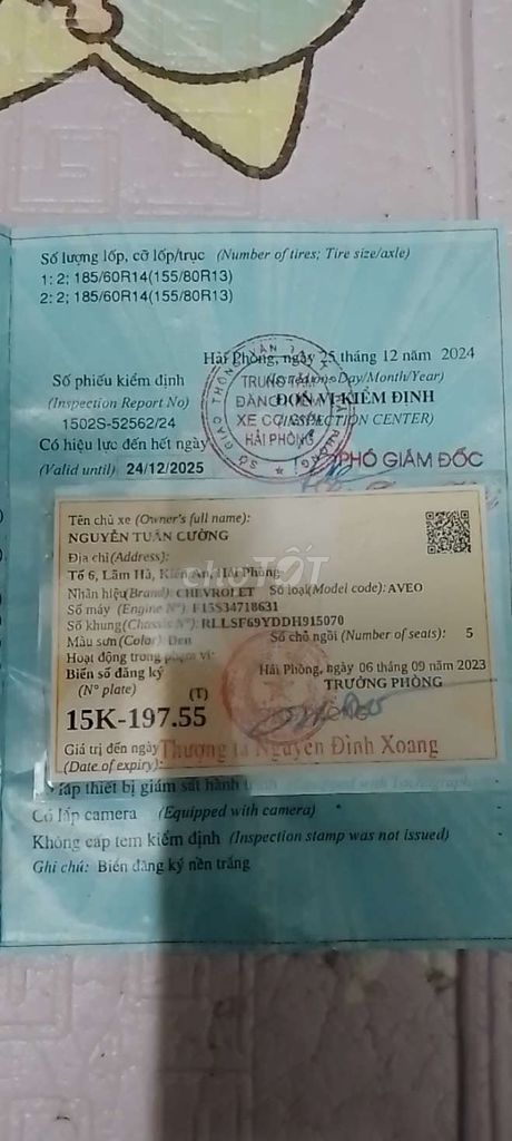 2013 - 720000 km. Mua bán Ô tô tại Quận Lê Chân Hải Phòng được đăng bởi buivanson hình 8