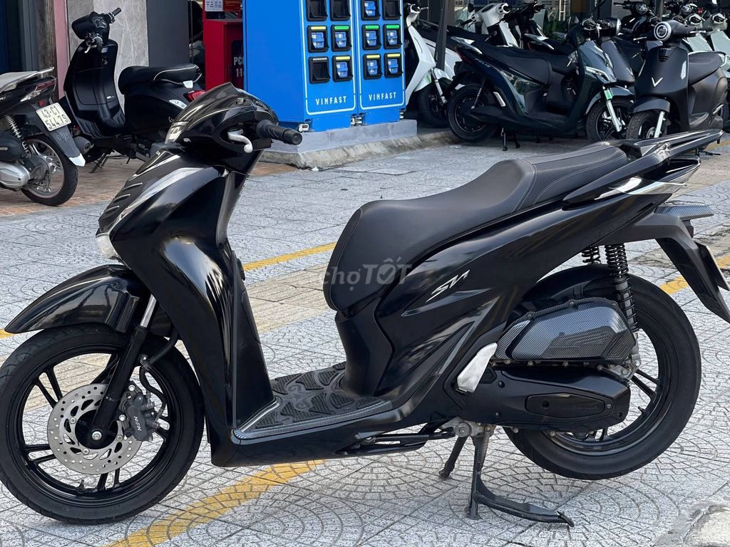 Honda SH 2021 Черный полированный двигатель Zin, возможна рассрочка