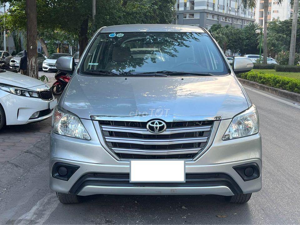 Toyota Innova 2016  dk 17mt2.0E, Zin đẹp - màu Bạc