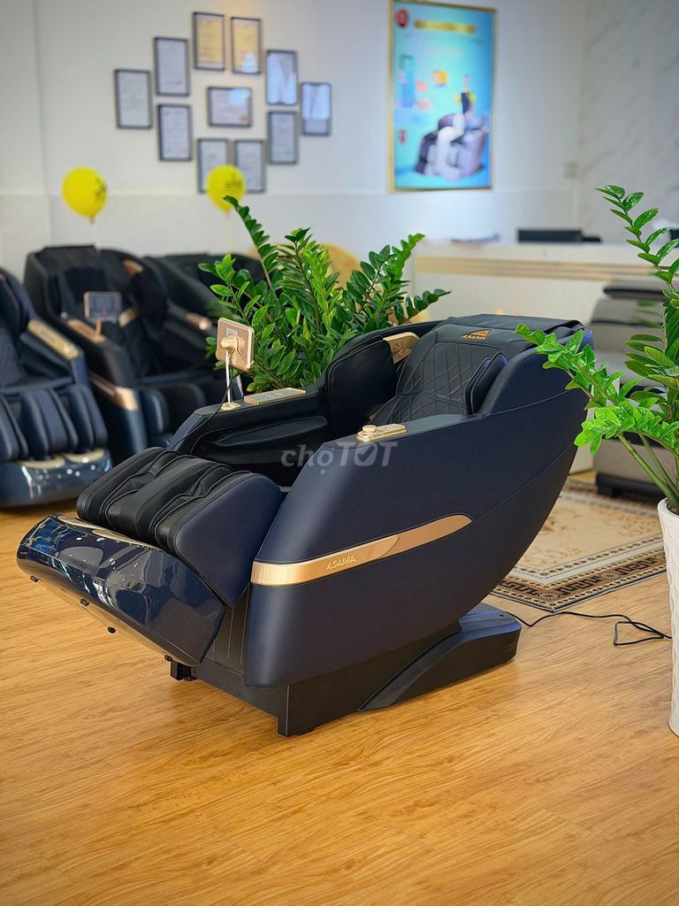 Ghế massage ASAMA Xanh đen Da. Mua bán Bàn ghế tại Thành phố Vĩnh Long Vĩnh Long được đăng bởi Minh Đức hình 1