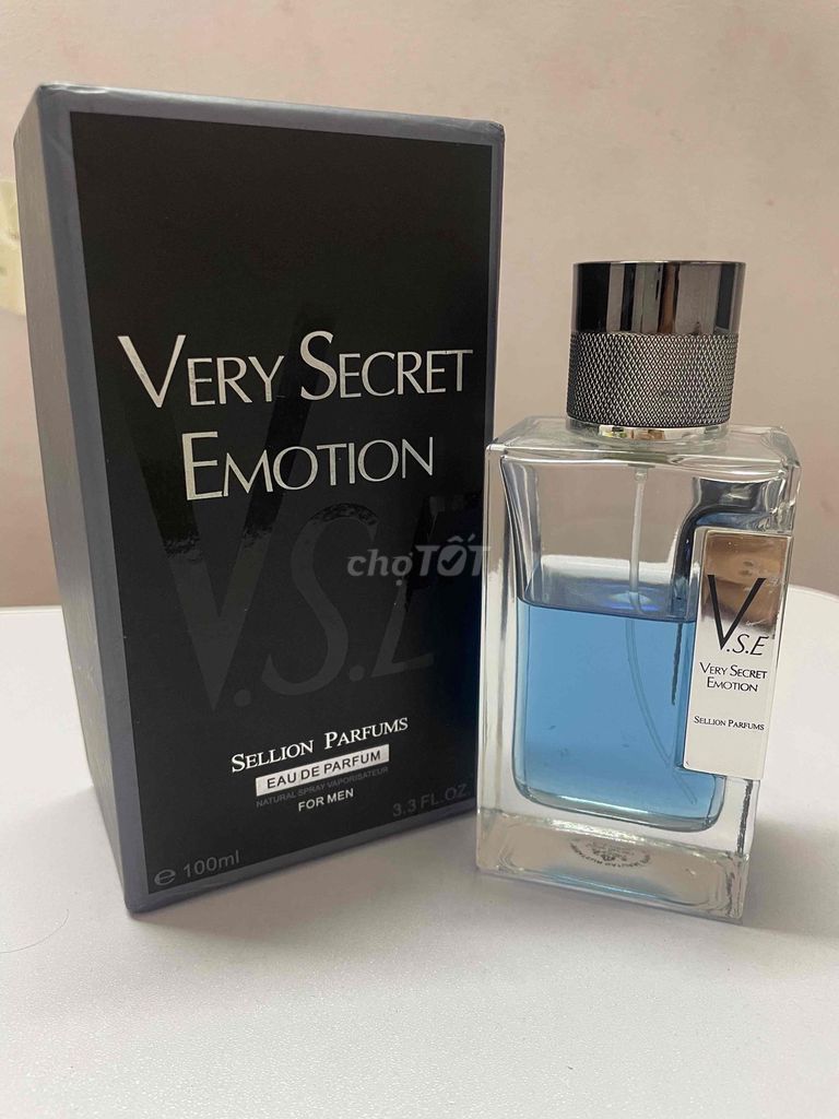 Nước hoa Nam Very Secret Emotion. Mua bán Nước hoa tại Quận Hải An Hải Phòng được đăng bởi Tiệm đồ thanh lý  hình 1