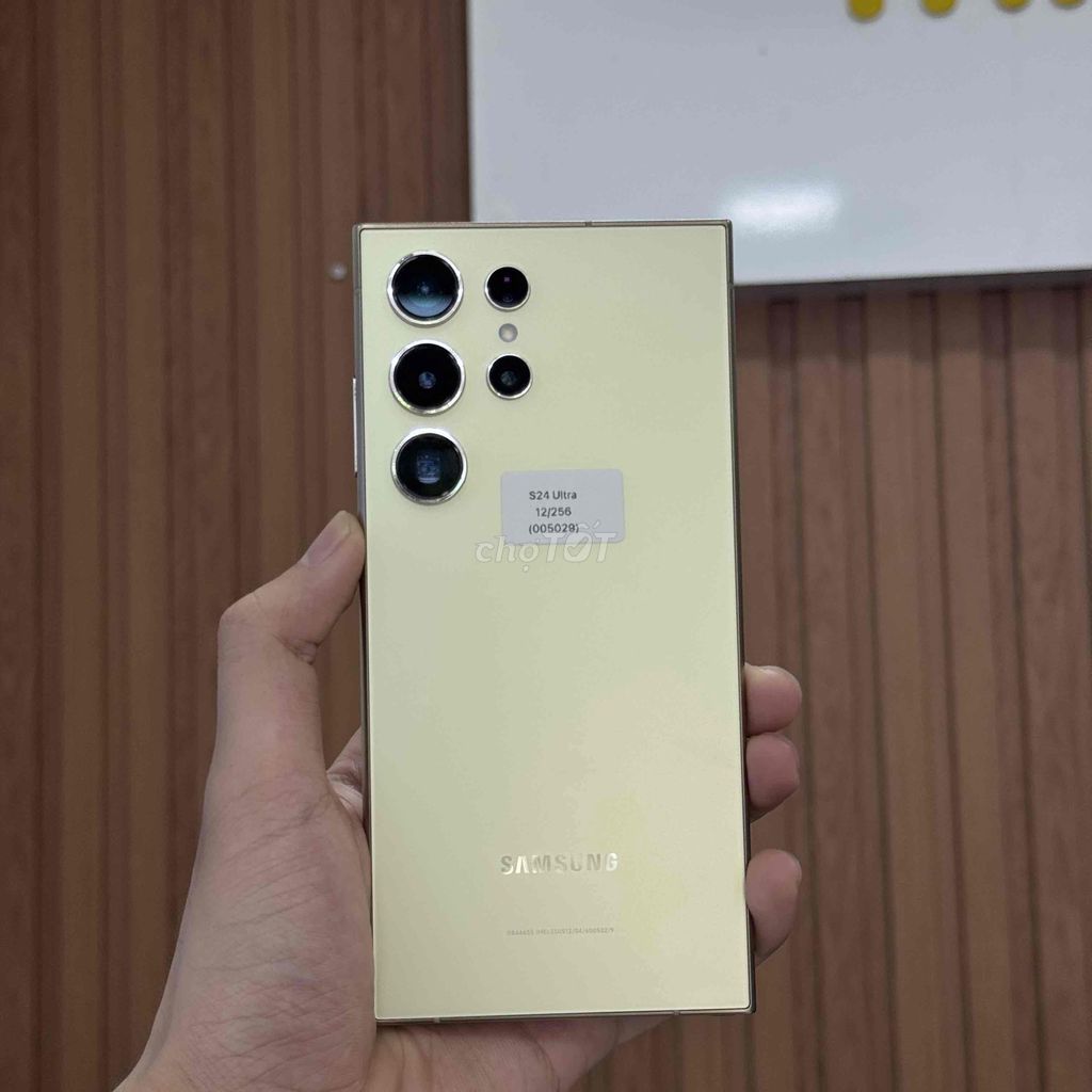 🗯️ Samsung S24 Ultra | Vàng Amber | Zin nguyên bản. Mua bán Điện thoại tại Quận Ngô Quyền Hải Phòng được đăng bởi minmobile HP hình 1