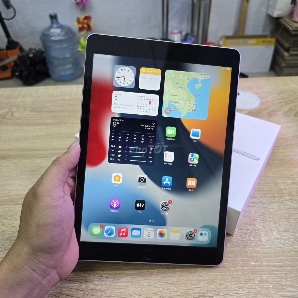 Ipad Gen 9 New 99% full chức năng còn BH apple