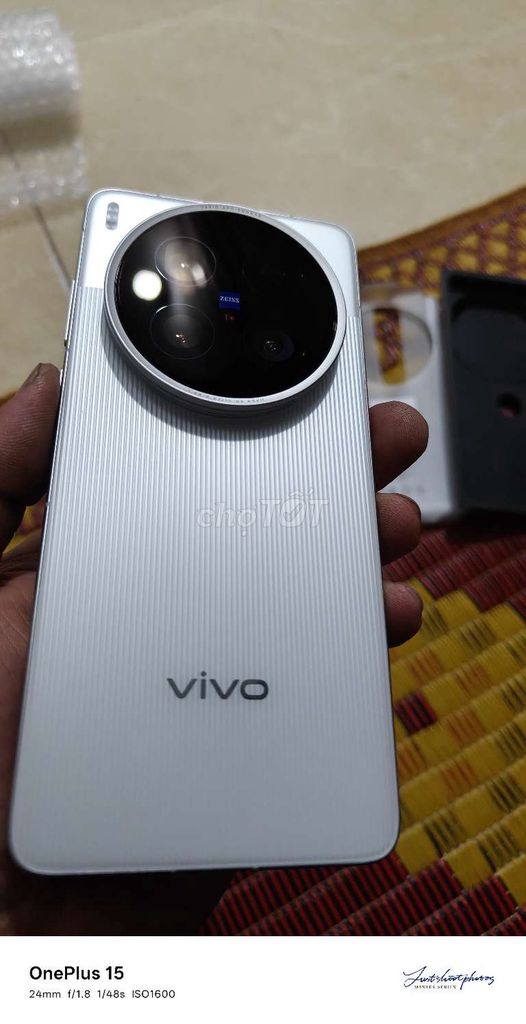 Vivo X200 Ultra 12GB/256GB Bạc Gần như mới. Mua bán Điện thoại tại Huyện Mê Linh Hà Nội được đăng bởi Hoàng Việt hình 1