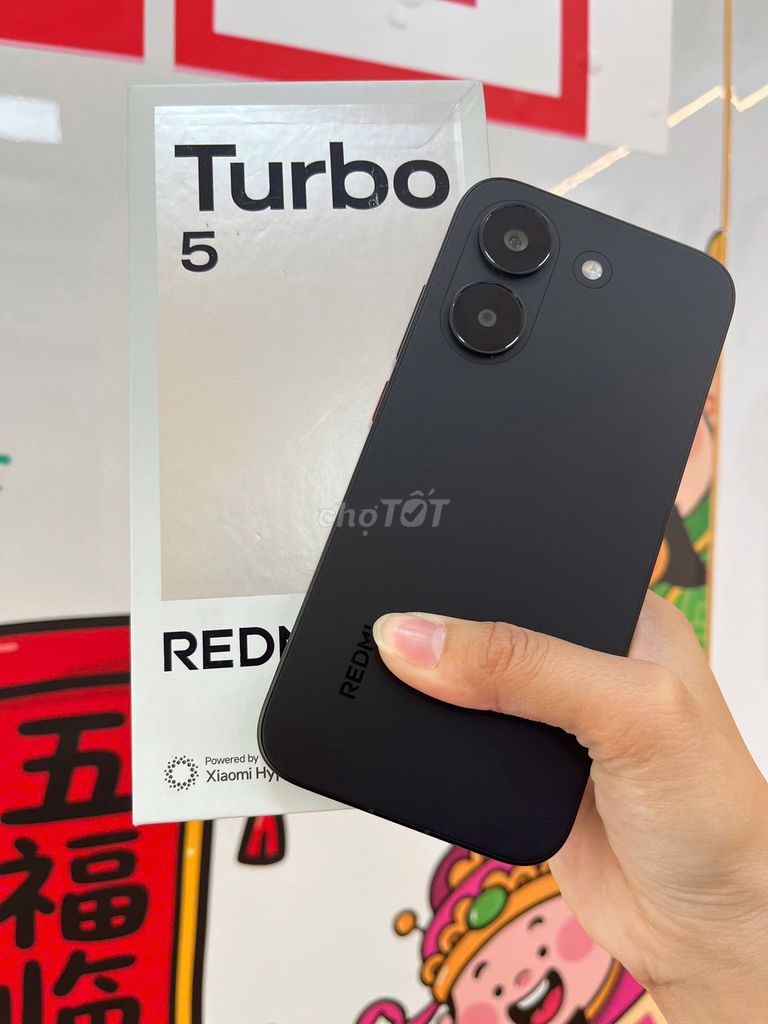 Xiaomi Redmi Turbo 5 - like new fullbox. Mua bán Điện thoại tại Thành phố Thủ Đức Tp Hồ Chí Minh được đăng bởi Vĩnh An Mobile Thủ Đức hình 1