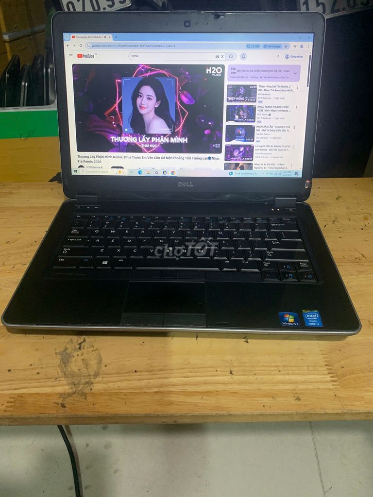 Laptop Dell  I7-4600M 8G SSD120G 14in siêu mạnhbền. Mua bán Laptop tại Quận 8 Tp Hồ Chí Minh được đăng bởi Lê Công Hậu hình 1