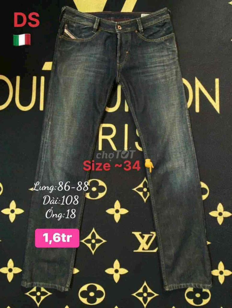 Jeans nam si Tuyển DS Size ~34 CK FREESHIP AE