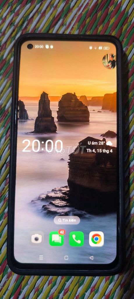 OPPO Reno5 Vàng 128GB. Mua bán Điện thoại tại Huyện Thường Tín Hà Nội được đăng bởi Phạm Khải hình 1