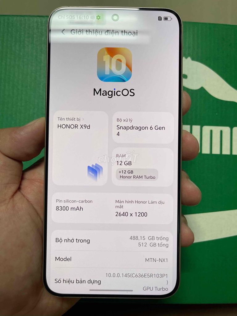 Honor X9D 12/512GB Chính Hãng. Mua bán Điện thoại tại Thành phố Biên Hòa Đồng Nai được đăng bởi Michale Shellby hình 1