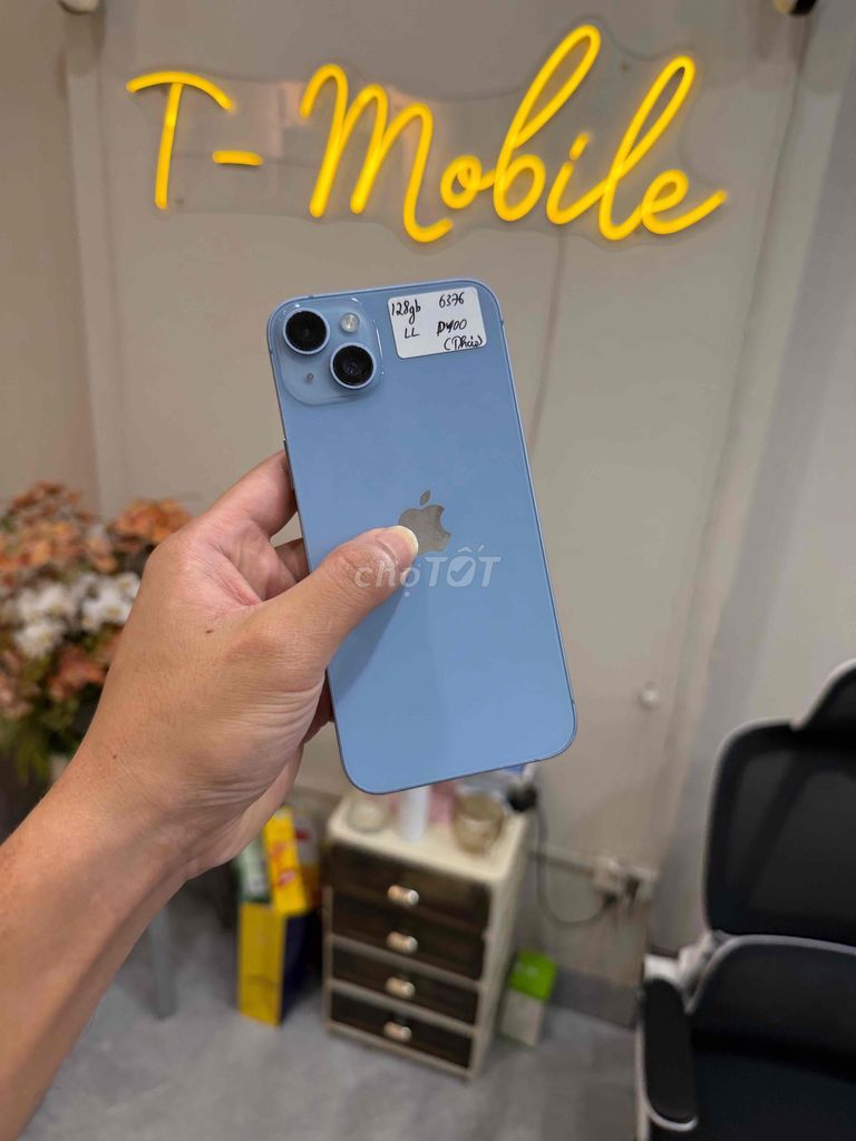 14 Plus 128Gb Quốc Tế zin full pin 100%. Mua bán Điện thoại tại Quận Thanh Xuân Hà Nội được đăng bởi Ngô Tráng T Mobile hình 1