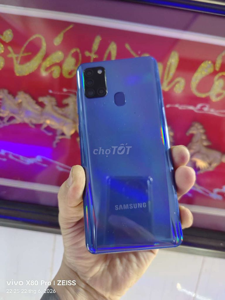 Samsung Galaxy A21s Xanh 1 SIM. Mua bán Điện thoại tại Thành phố Biên Hòa Đồng Nai được đăng bởi Tùng phát  hình 1