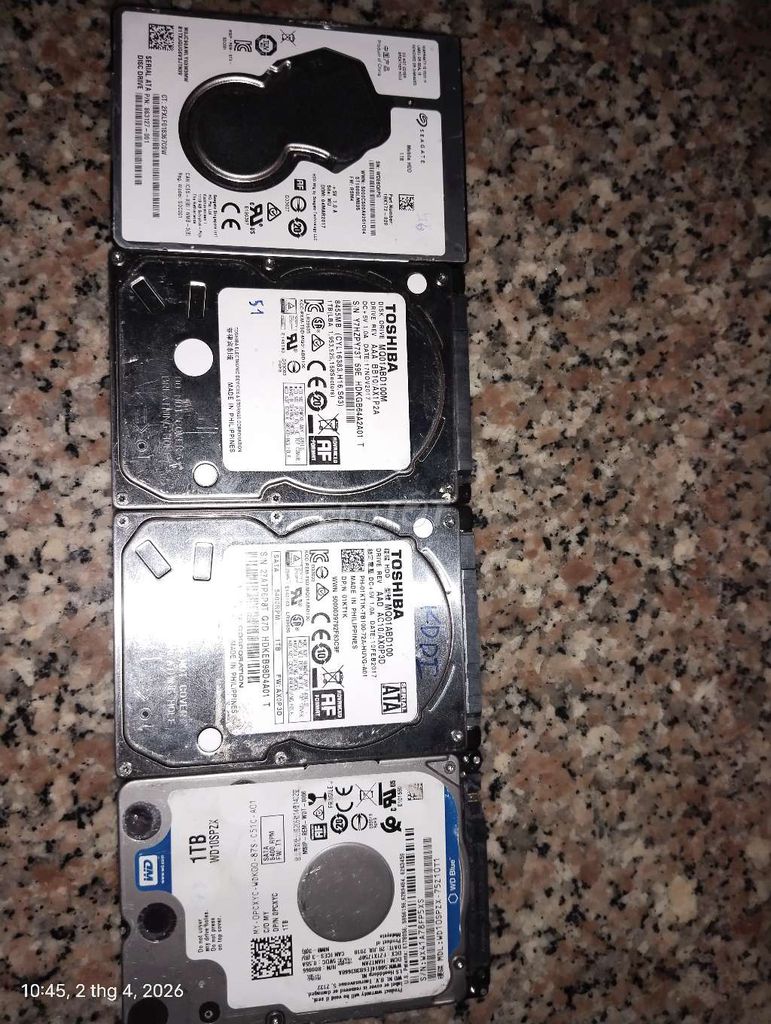 Ổ cứng HDD Seagate 1TB 5400 RPM. Mua bán Linh kiện (RAM, Card...) tại Thành phố Vĩnh Long Vĩnh Long được đăng bởi CN Thiên Lương hình 1