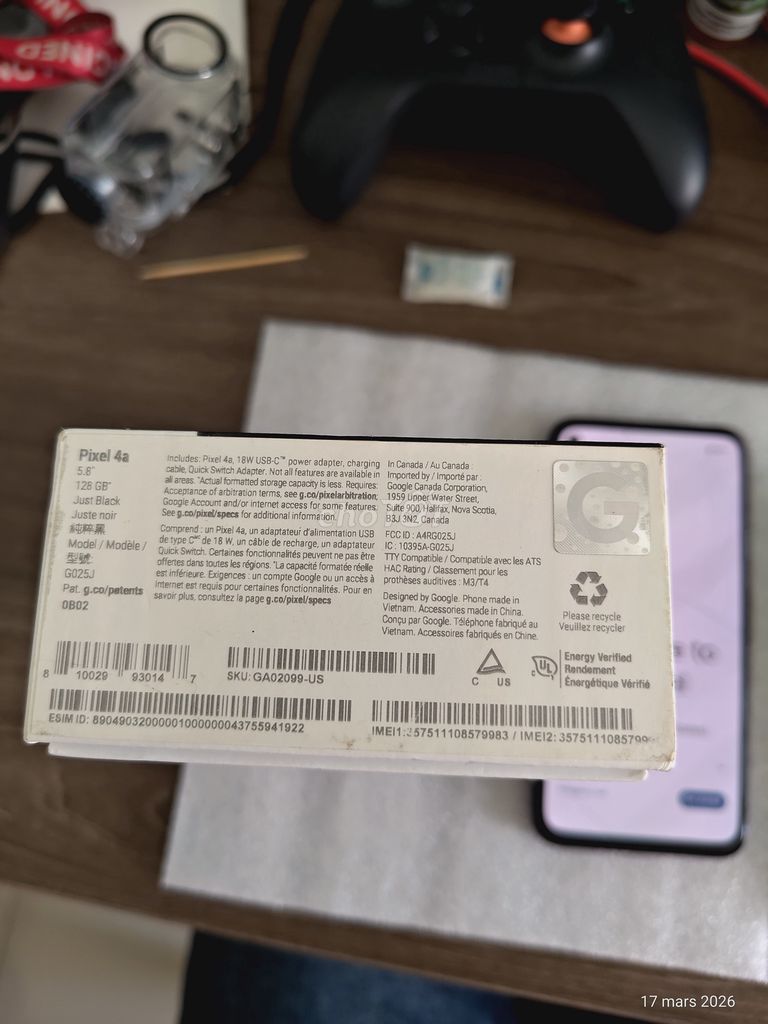 Google Pixel 4a 128GB Đen 99%. Mua bán Điện thoại tại Thành phố Thủ Đức Tp Hồ Chí Minh được đăng bởi Pascal Leytens hình 1