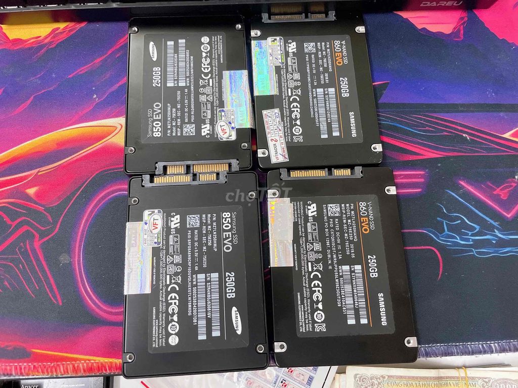 Ssd Samsung 250Gb 2.5 giá tốt. Mua bán Linh kiện (RAM, Card...) tại Quận Bình Thạnh Tp Hồ Chí Minh được đăng bởi Lê Thanh Tuấn hình 1