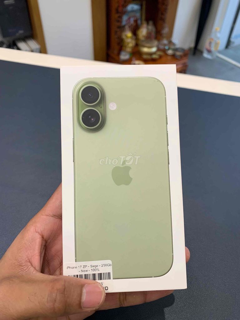 Apple iPhone 17 256GB Xanh lá Mới 100%. Mua bán Điện thoại tại Quận Ninh Kiều Cần Thơ được đăng bởi Minh Phát hình 1