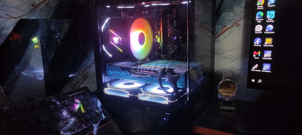 Gigabyte i3 9100F 8GB RX 580 24 inch. Mua bán Máy tính để bàn tại Huyện Tân Phú Đồng Nai được đăng bởi Lương Ngọc Hải hình 1