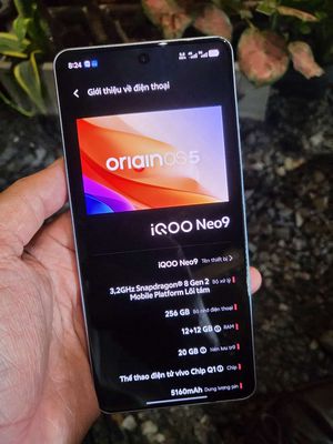 Iqoo neo 9 fullbox gl. Mua bán Điện thoại tại Huyện Bình Chánh Tp Hồ Chí Minh được đăng bởi Vũ