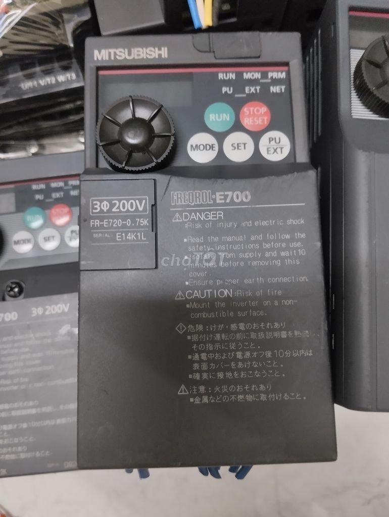 Biến tần Mitsubishi FR-E700. Mua bán Đồ chuyên dụng, Giống nuôi trồng tại Thành phố Thủ Đức Tp Hồ Chí Minh được đăng bởi Tan hình 1