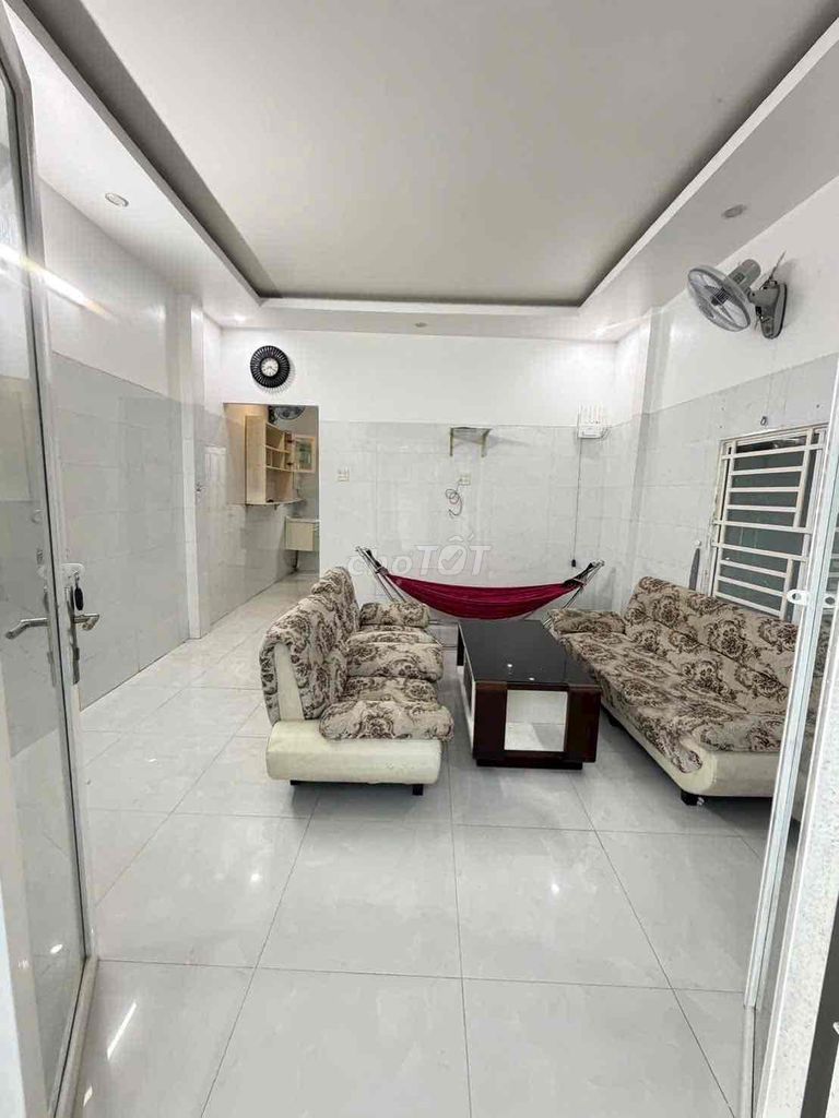 Nhà trệt lầu nguyên căn 4x17m 02phòng full nội thất hẻm Phạm Ngũ Lão
