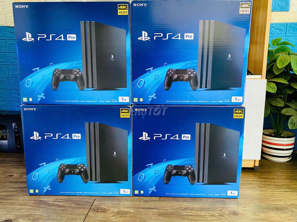 Máy PS4 Pro -1TB Fullbox (Hack ) Bảo hành 6 tháng. Mua bán Thiết bị chơi game tại Quận Tân Bình Tp Hồ Chí Minh được đăng bởi Cửa hàng game PlayStation hình 1