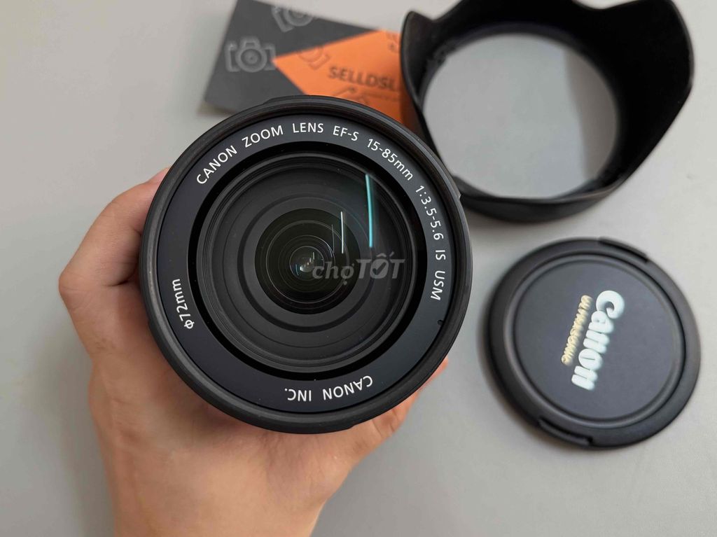 Canon 15-85 F3.5-5.6 IS USM - đa dụng đẹp như mới. Mua bán Máy ảnh, Máy quay tại Quận 1 Tp Hồ Chí Minh được đăng bởi Gia Lộc hình 5
