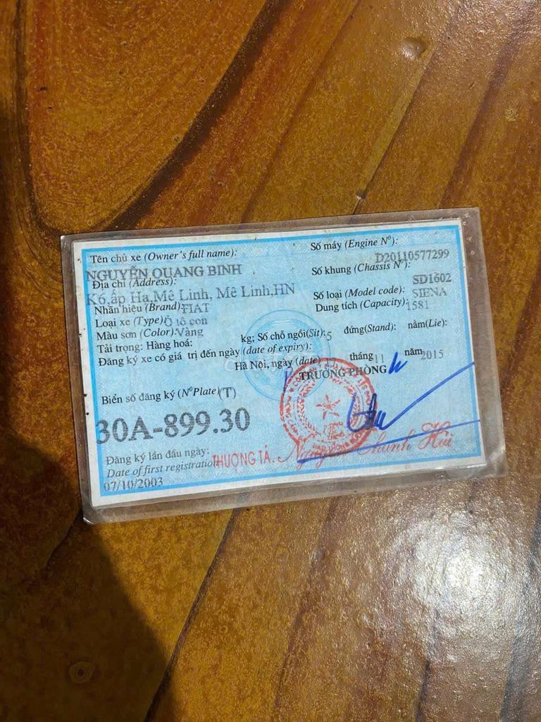 2003 HLX 1.6 - 230000 km. Mua bán Ô tô tại Thành phố Hải Dương Hải Dương được đăng bởi Thi hình 10