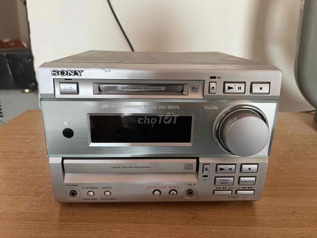 Đầu âm ly Sony MD373  có giải mã. Mua bán Tivi, Âm thanh tại Quận Hai Bà Trưng Hà Nội được đăng bởi Loa Máy Nhật hình 1