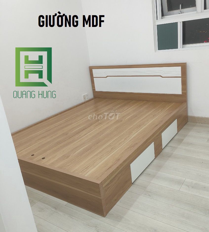 GIƯỜNG MDF-GIƯỜNG MDF=GIƯỜNG MDF=GIƯỜNG MDF$GIƯỜNG. Mua bán Giường, chăn ga gối nệm tại Quận 10 Tp Hồ Chí Minh được đăng bởi NỘI THẤT NHÀ XINH hình 1