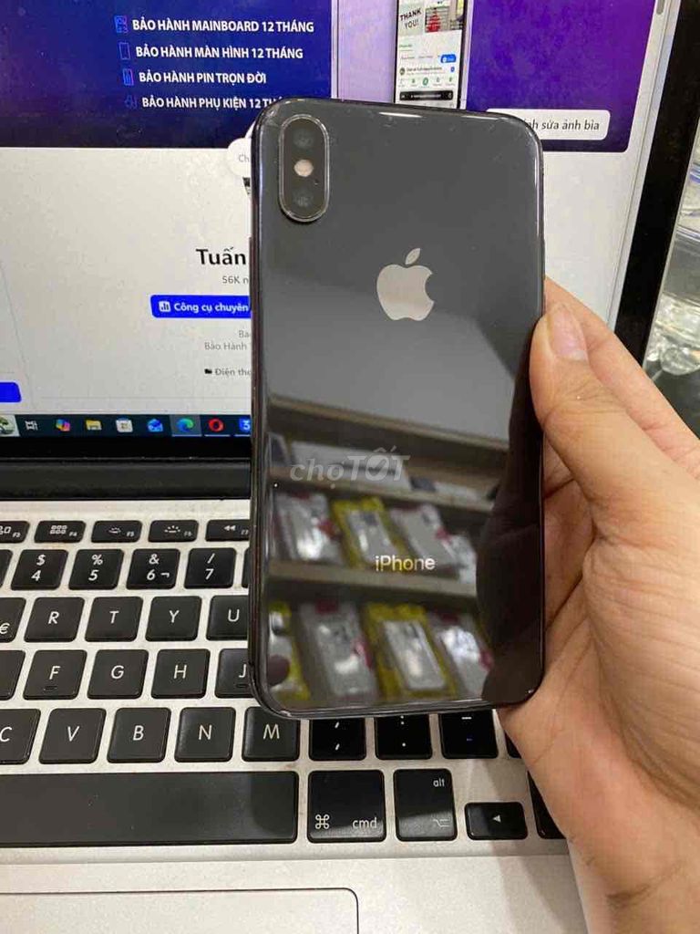 Iphone X 64G Đen X/A  Pin 100% giá rẻ. Mua bán Điện thoại tại Quận 3 Tp Hồ Chí Minh được đăng bởi Tuấn Nguyễn hình 1