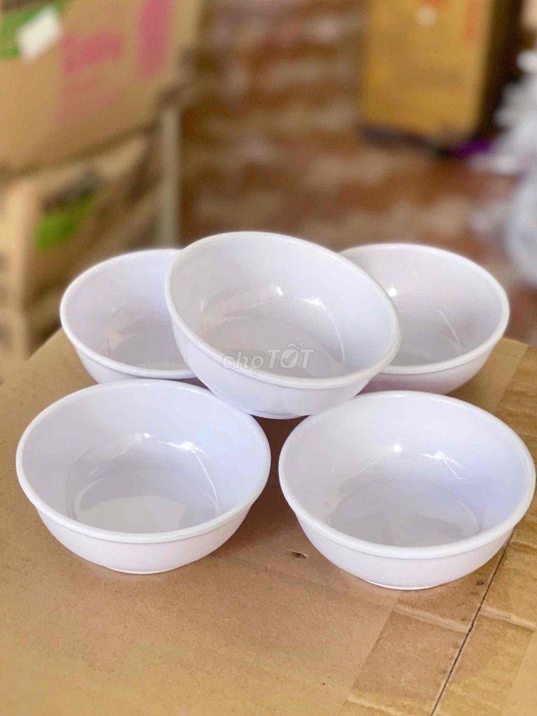 SET 10 CHÉN NHỰA ĐỰNG NƯỚC CHẤM