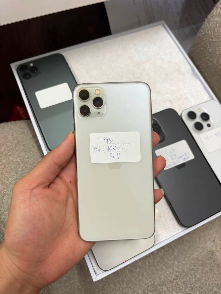 Apple iPhone 11 Pro Max 64GB Bạc Đã sử dụng. Mua bán Điện thoại tại Quận 1 Tp Hồ Chí Minh được đăng bởi Hội Đồ Điện Tử hình 1