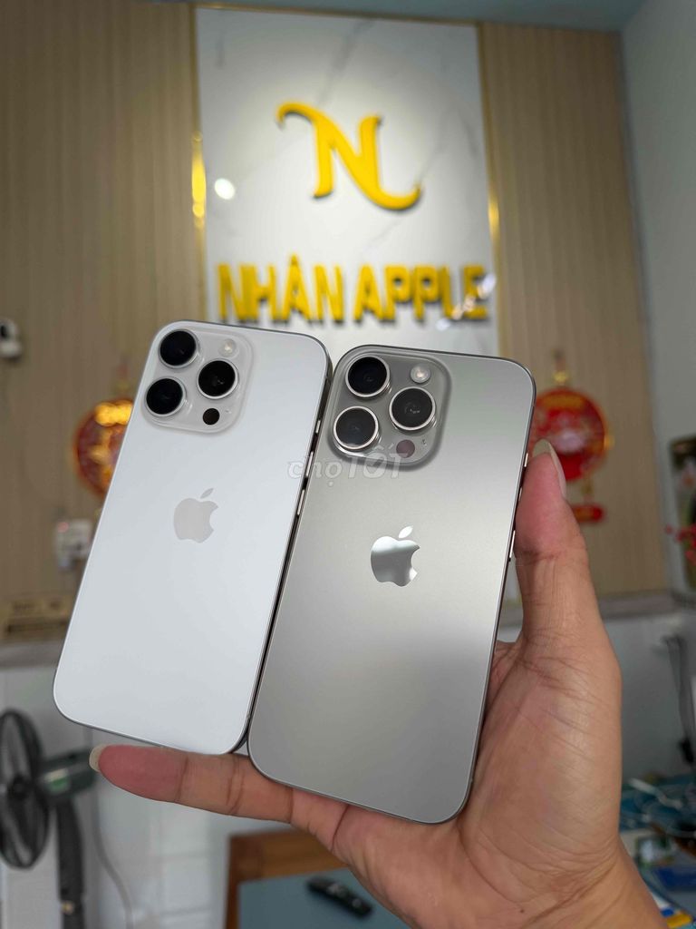 iPhone 16 Pro 128GB Trắng QT ZIN ĐẸP KENG. Mua bán Điện thoại tại Thành phố Cà Mau Cà Mau được đăng bởi NHAN APPLE hình 1