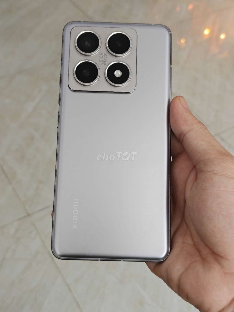 Xiaomi 14T Pro Chính hãng 12/256GB Bạc có GL. Mua bán Điện thoại tại Thành phố Dĩ An Bình Dương được đăng bởi Hiếu Mobile hình 1