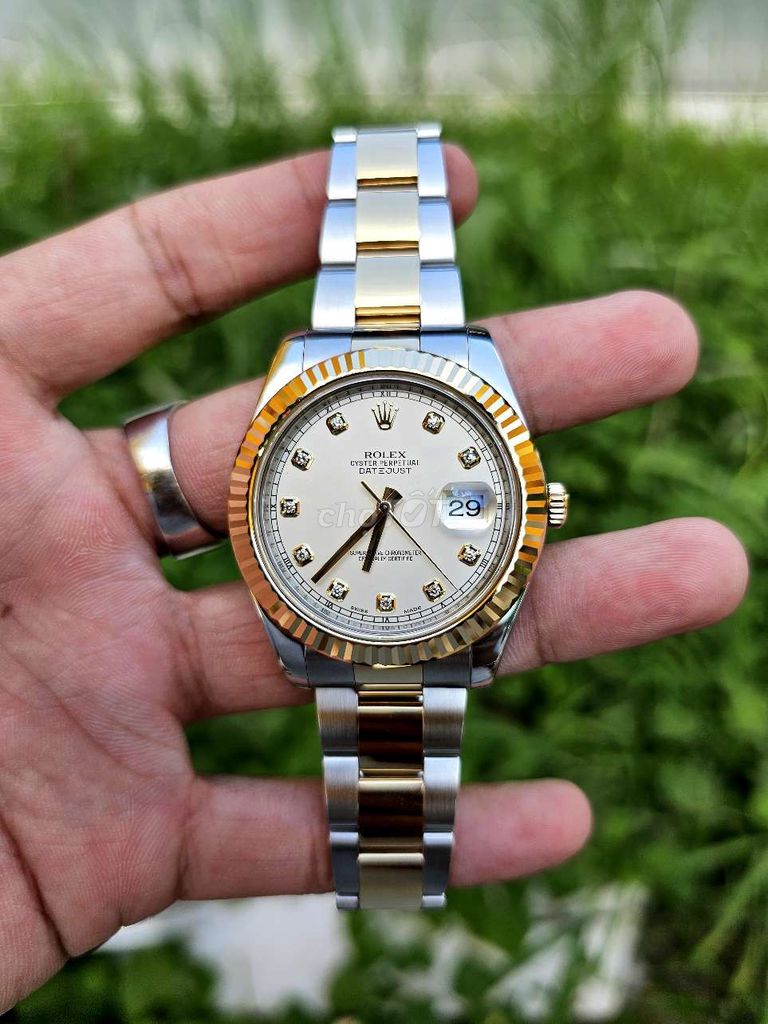 Rolex Datejust 116333 White Diamond (Seri random). Mua bán Đồng hồ tại Quận Tân Phú Tp Hồ Chí Minh được đăng bởi Đồng Hồ Long Swiss hình 1