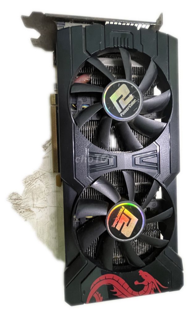 Card màn hình PowerColor RX 570 4GB GDDR5 Đen. Mua bán Linh kiện (RAM, Card...) tại Huyện Lạc Thủy Hòa Bình được đăng bởi Vũ đồ cũ hình 1