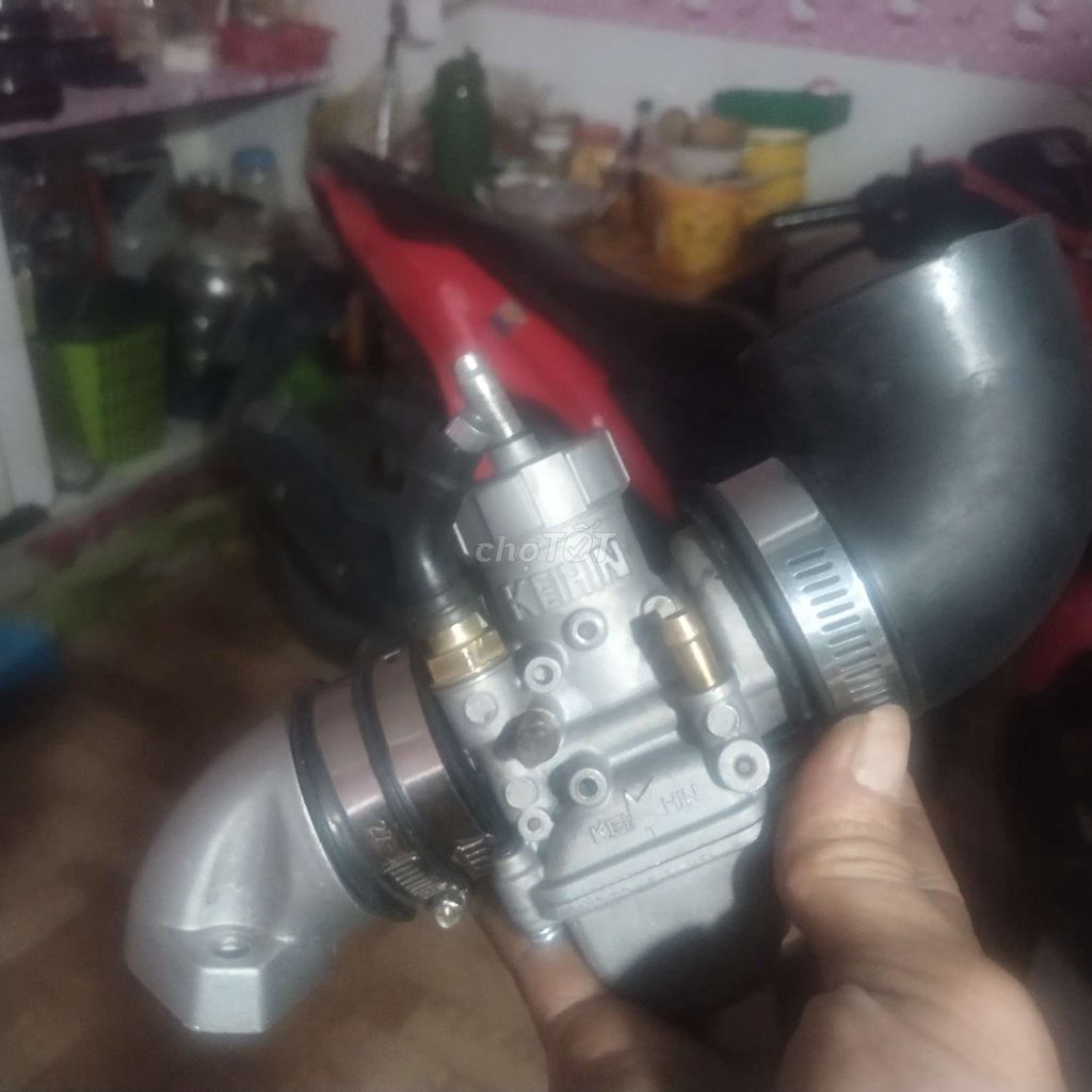 Bộ chế hòa khí Keihin Kim loại Bạc. Mua bán Phụ tùng xe tại Thành phố Thủ Dầu Một Bình Dương được đăng bởi a tuoi hình 2
