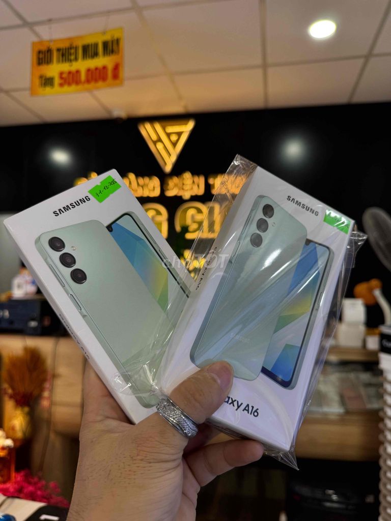 Samsung A16 4/128G New 💯💯💯. Mua bán Điện thoại tại Thành phố Bến Tre Bến Tre được đăng bởi HươngGiangmobile hình 1