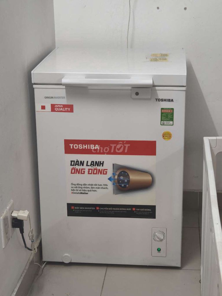 Tủ đông Toshiba 143L Trắng đã sử dụng. Mua bán Tủ lạnh tại Quận Gò Vấp Tp Hồ Chí Minh được đăng bởi Thắng Nguyễn hình 1