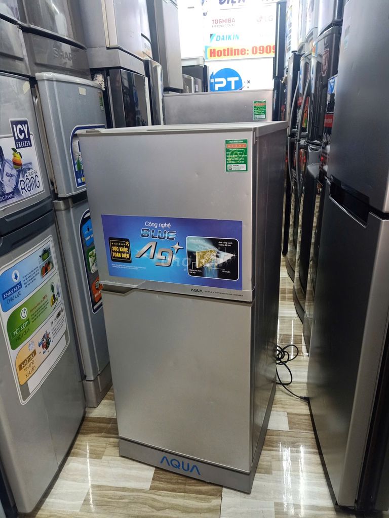 Tủ lạnh AQUA 110L -  NHỎ GỌN GIÁ SINH VIÊN. Mua bán Tủ lạnh tại Thành phố Thủ Đức Tp Hồ Chí Minh được đăng bởi PHƯỚC THƯ Kho Điện Máy hình 1