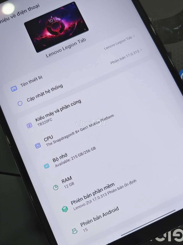 Lenovo Y700 2023 12GB/256GB. Mua bán Máy tính bảng tại Quận Thanh Khê Đà Nẵng được đăng bởi Lãm MiPad hình 1