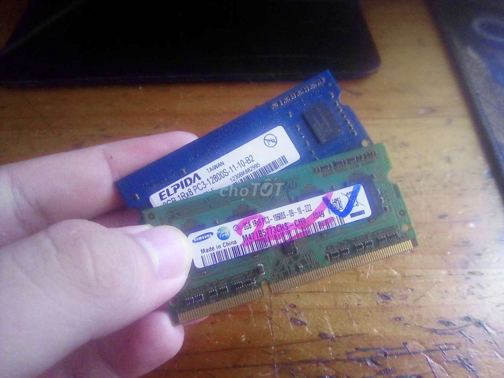 RAM Elpida 2GB DDR3 Đã dùng. Mua bán Linh kiện (RAM, Card...) tại Huyện Tân Trụ Long An được đăng bởi khang laptop cũ hình 1