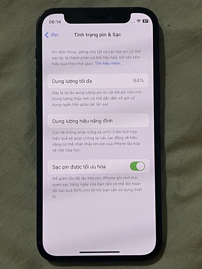 Iphone 12 mini quốc tế 128 gb zin áp pin 84%. Mua bán Điện thoại tại Thành phố Thuận An Bình Dương được đăng bởi R Ming Hui hình 1