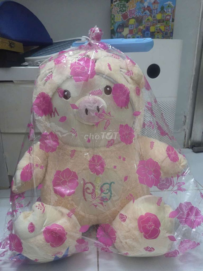 Thú bông Kem 70cm Vải bông mới thanh lý. Mua bán Sở thích khác tại Quận 12 Tp Hồ Chí Minh được đăng bởi Ngô Quang Hoàn hình 1