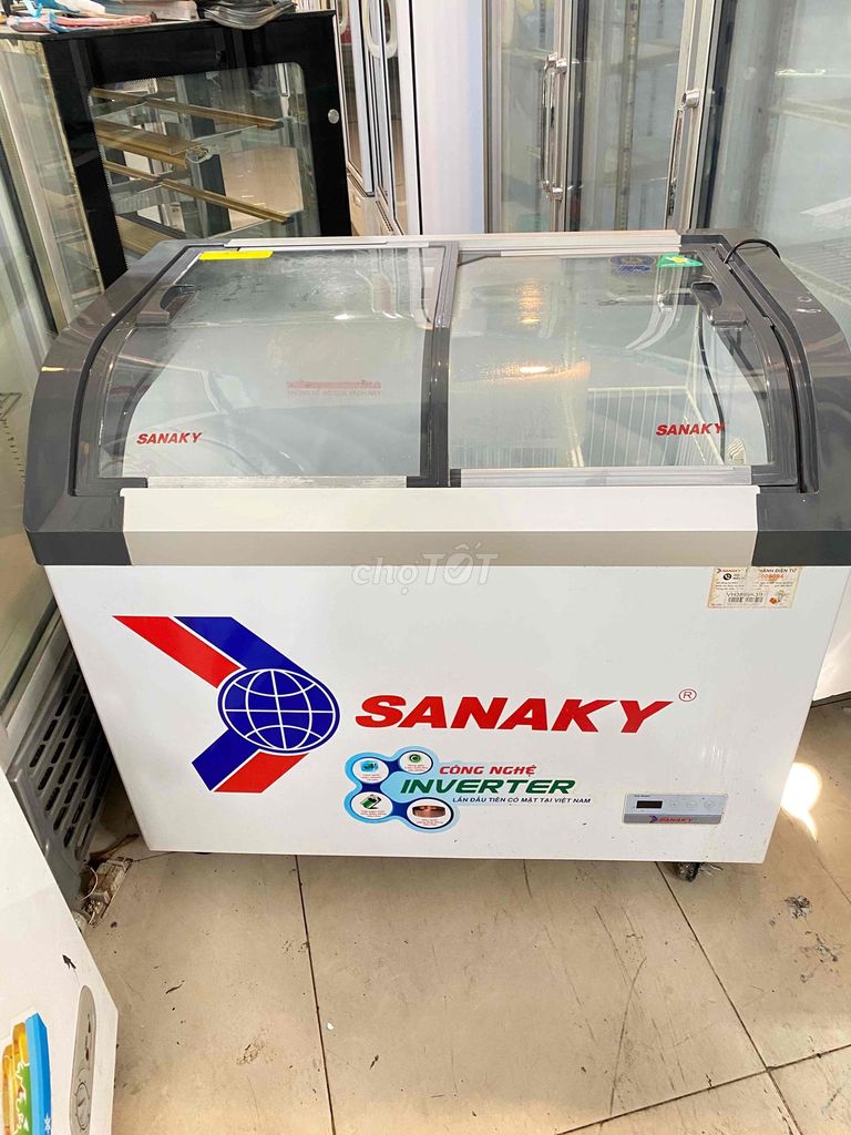Tủ đông SANAKY Inverter Trắng. Mua bán Tủ lạnh tại Thành phố Biên Hòa Đồng Nai được đăng bởi điện máy HOÀNG THÁP hình 1