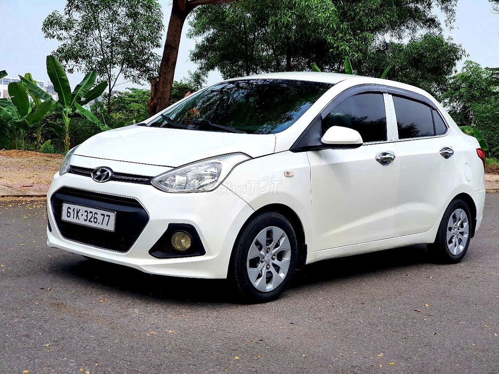 Hyundai Grand i10 2016 Sedan 1.2 Base - Trắng đẹp