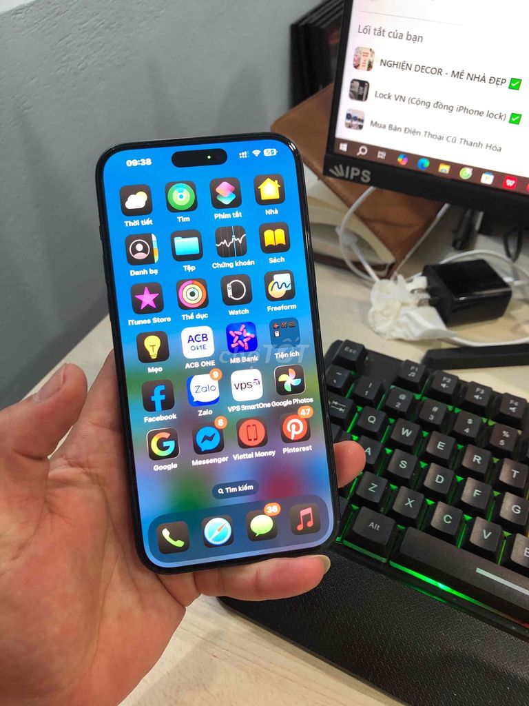 iPhone 15 Plus 128GB Đen. Mua bán Điện thoại tại Huyện Thiệu Hóa Thanh Hóa được đăng bởi Mr Khoai hình 1